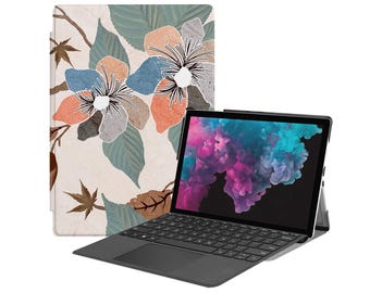 Surface Tablet Case for Microsoft Surface Pro 12, 11, 10, 9, 8, 7, 6, 5, 4 & Surface Go - Slim Folio Cover, Compatible with Type Cover
