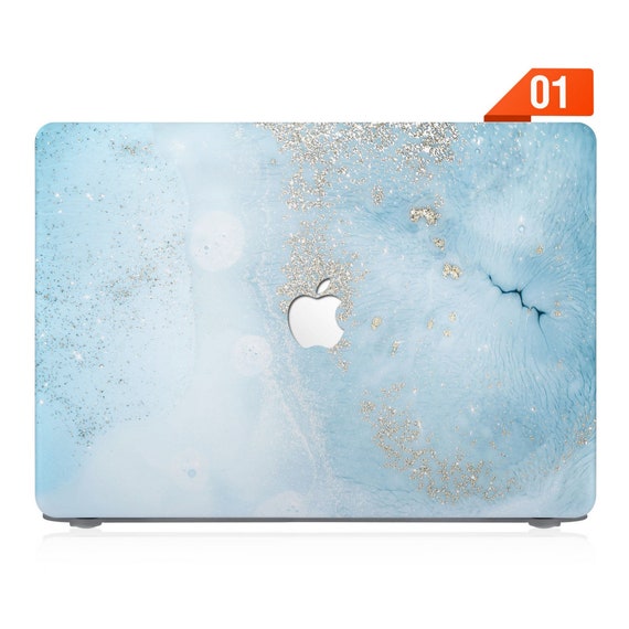 Coque de protection MacBook Air Retina et M1 Bleue