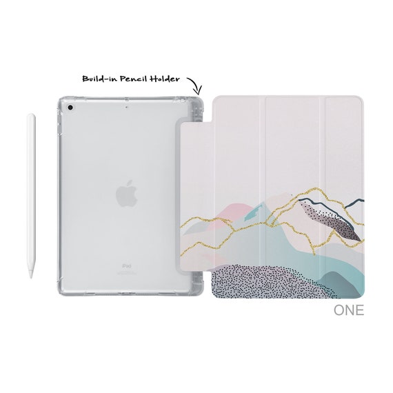 Smart Folio Cases Cover for for iPad Air 2, with Hard TPU Back Shell/Auto  Sleep Wake for iPad Air 2 9.7 