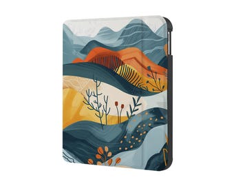 SleepCase for Kobo - Personalized PU Leather Sleep Case with Built-In Stand for 2025 Kobo Clara 6" & Libra 7" - Auto Wake/Sleep