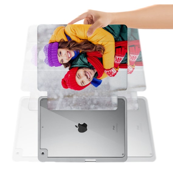 For 2022 iPad Pro 12.9inch 6th M2 Clear Soft Case [Support iPad