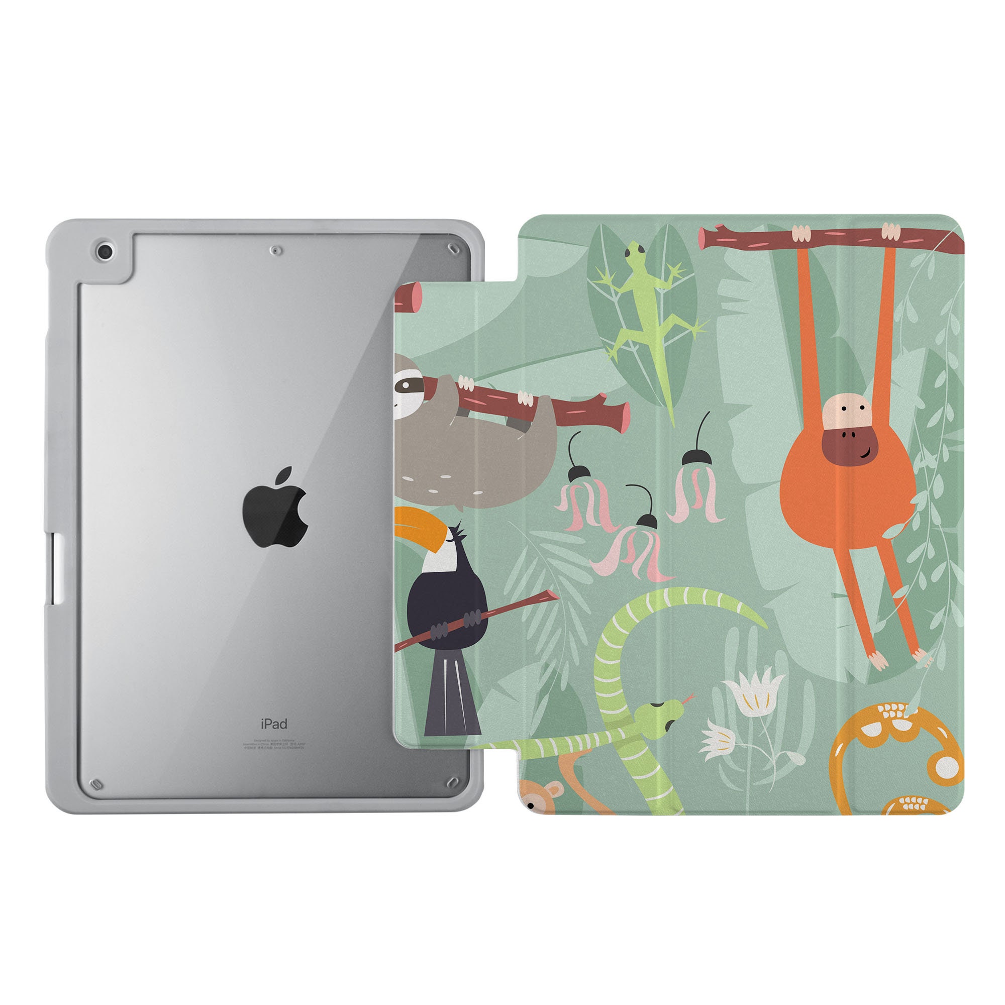 Custodia Con Zip Per iPad Pro 11 M1 / M2 in Pelle