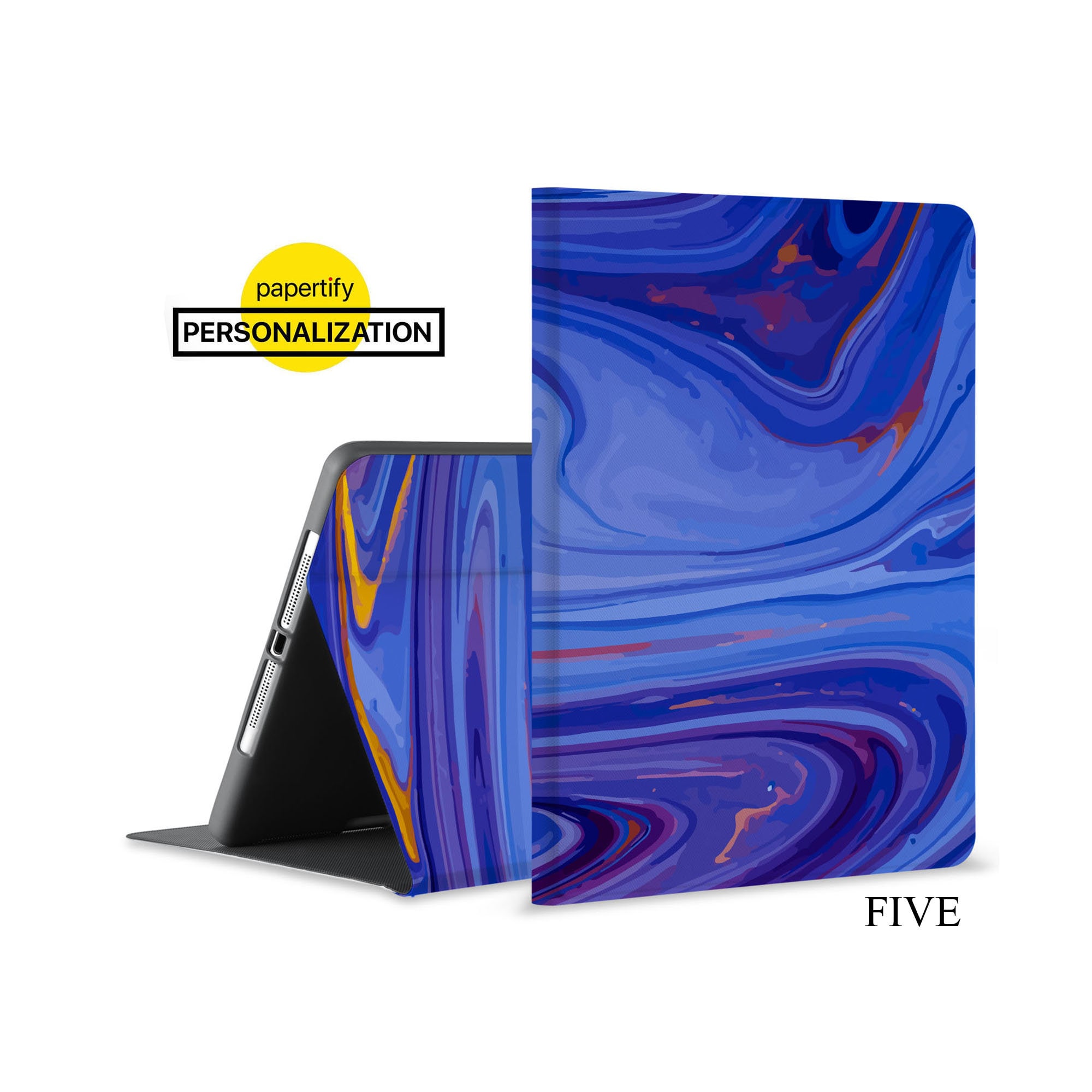 Fintie Hoes voor iPad 9.7 inch 2018/2017, iPad Air 2 (2014) / Air (2013) - Ultradunne Beschermhoes met Transparante Achterkant met Automatische Slaap-waakfunctie,Flower Festival