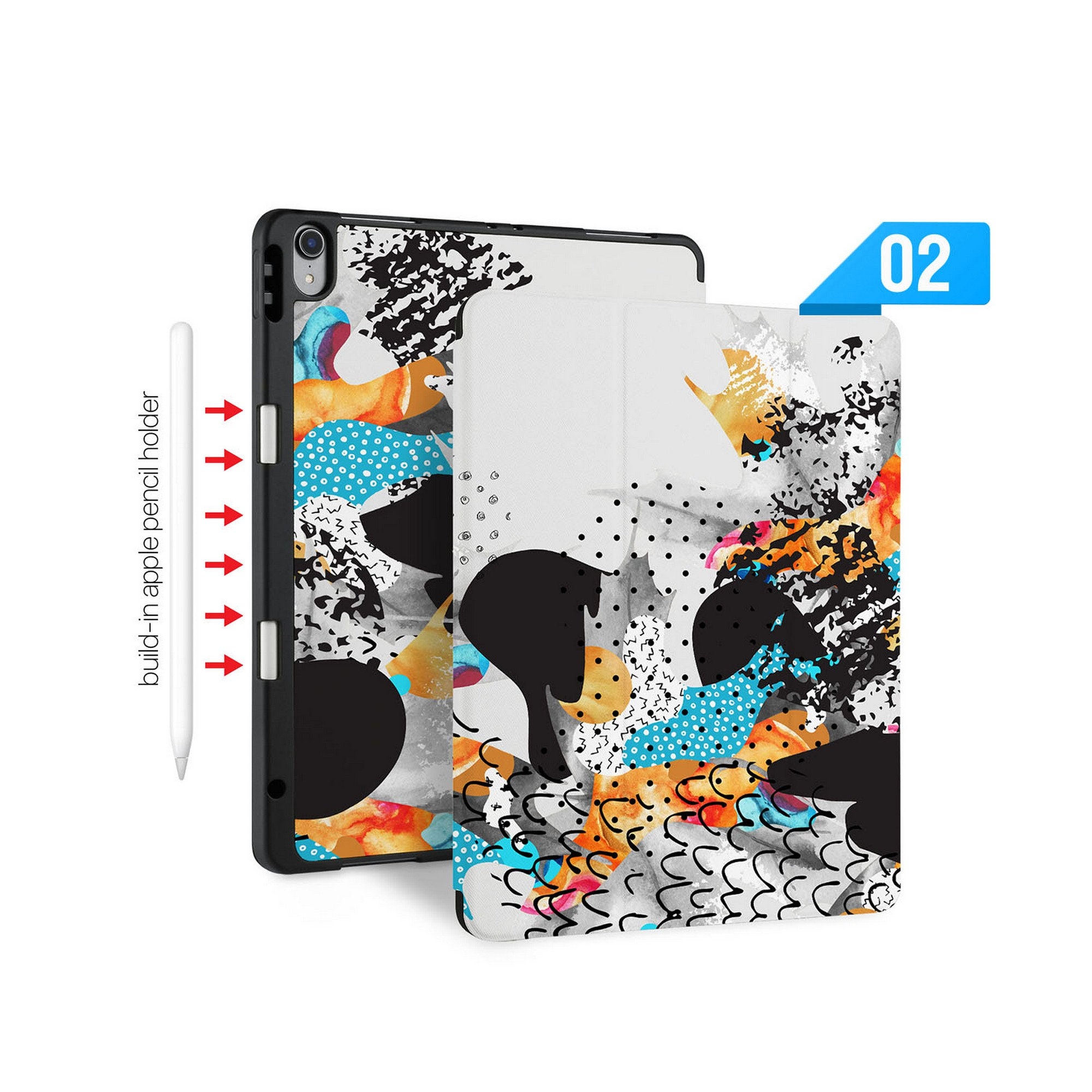 iPad本体 Apple iPad + Smart Cover+Apple Pencil IPad Soft TPU Clear Back Smart Cover With Build-in Apple