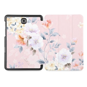 Samsung Galaxy Tab Case - For S10+, S10 Ultra, S9, S9+, S9 Ultra, S9 FE, S8 Ultra, S7, S7 FE, A9, A9+, A8, A7 Lite S6 Blossom