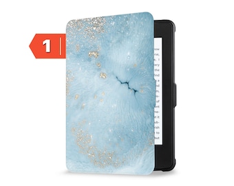 SleepCase voor Kindle 12e generatie 6", Paperwhite 12e 7", Paperwhite 11e 6,8", Oasis, Scribe 10,2" en meer - ingebouwde handgreepafdekking zwart