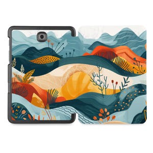Samsung Tab Case - Custom Gift Leather Galaxy Tabet Cover for S10+, S10 Ultra, S9, S9+, S9 FE S8, S8 Ultra, S7, A9+, A9, A8, A7