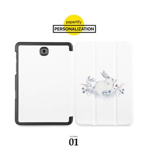 Samsung Galaxy Tab Case  For S10+, S10 Ultra, S9, S9+, S9 Ultra, S9 FE, S8 Ultra, S7, S7 FE, S6, A9, A9+, A8, A7 Lite Personalizable rabbit