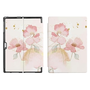 Surface Tablet Case for Microsoft Surface Pro 12, 11, 10, 9, 8, 7, 6, 5, 4 & Surface Go - Slim Folio Cover, Compatible with Type Cover