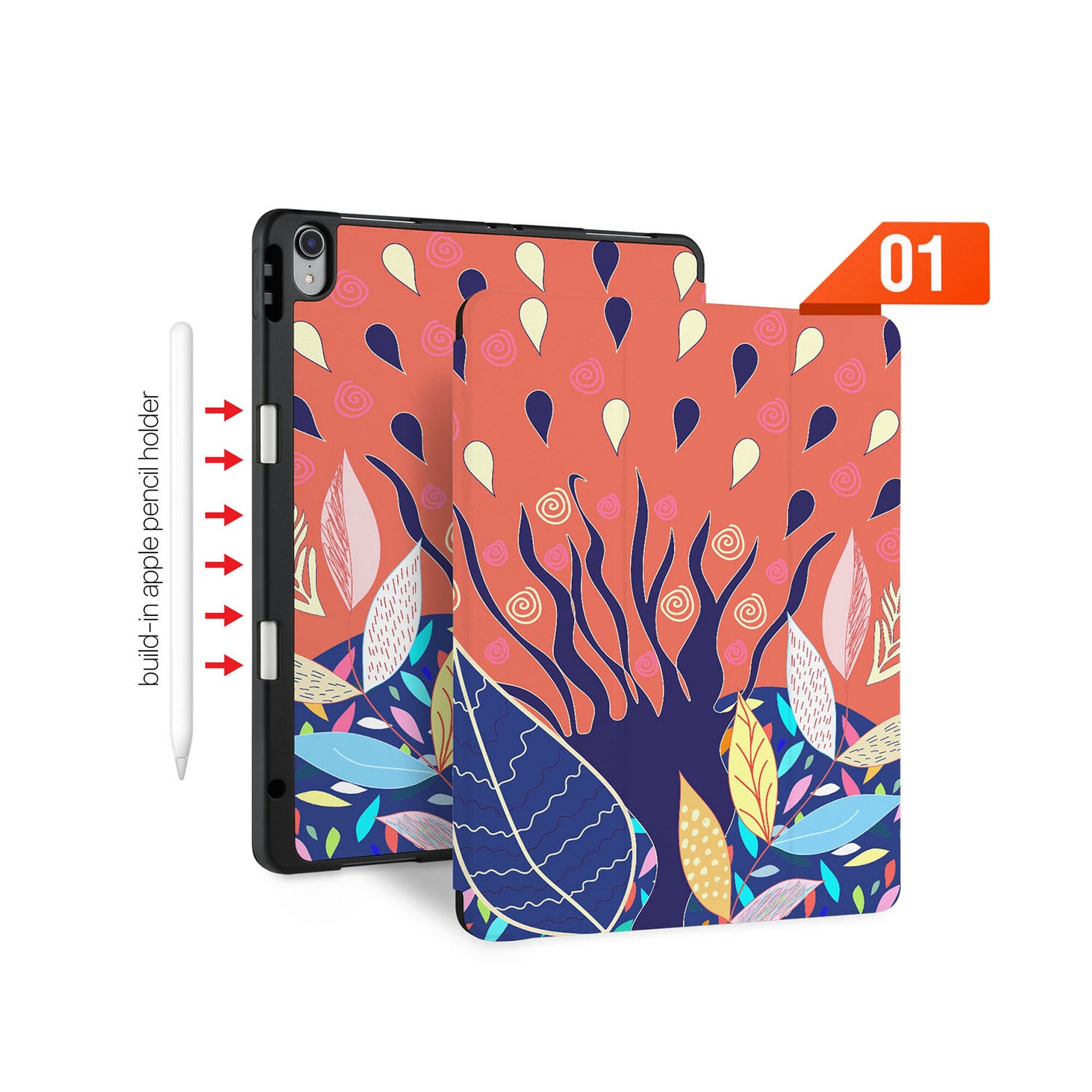 iPad Pro 9.7 Case With Pencil Holder - Etsy