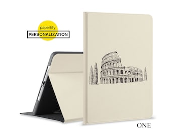 Folio Case for iPad  auto sleep wake up apple pencil holder stand cover for iPad 9th 11 10.9 pro 12.9 10.2 9.7 mini 5 scenic spot