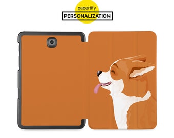 Samsung Galaxy Tab Case  For S11, S10, S9, S9+, S9 Ultra, S9 FE, S8 Ultra, S7, S7 FE, S6, A9, A9+, A8, A7 Lite Personalizable puppy