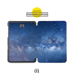 Samsung Galaxy Tab Case  For S10+, S10 Ultra, S9, S9+, S9 Ultra, S9 FE, S8 Ultra, S7, S7 FE, S6, A9, A9+, A8, A7 Lite starry night