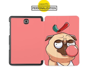 Samsung Galaxy Tablet Case - Custom Leather Galaxy Tab Cover for S11, S10, S9, S9+, S8, S8 Ultra, S7 FE, A9, A8, A7, S6 funny