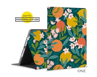 Folio Case for iPad  auto sleep wake up apple pencil holder stand cover for iPad 9th 11 10.9 pro 12.9 10.2 9.7 mini 5 fresh fruit