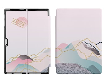 Surface Tablet Case for Microsoft Surface Pro 12, 11, 10, 9, 8, 7, 6, 5, 4 & Surface Go - Slim Folio Cover, Compatible with Type Cover