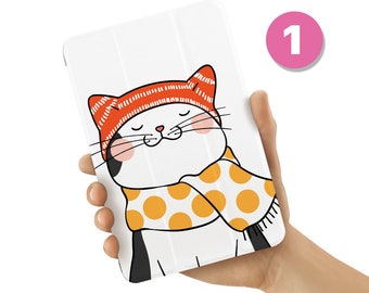 Samsung galaxy tablet case personalized leather samsung galaxy tab a9 s9 s8 ultra plus s7 fe s6 lite a9 a8 a7 cute cat kitty catty