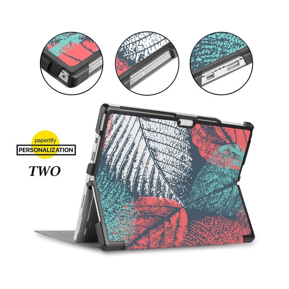 SATURCASE Custodia In Pelle PU Per Microsoft Surface Go 1, 2, 3 E 4, Flip Folio Con Supporto, Ultra Leggera, Con Fessura Per Penna, Tastiera Non Inclusa