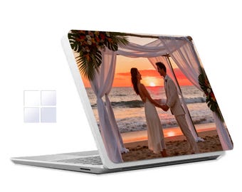 Custom Surface Laptop Case – Fits 13.8", 15" 7th Gen Copilot+, Go, 13.5", 15" – Slim Hard Shell With Your Photo / Images Perfect Gift