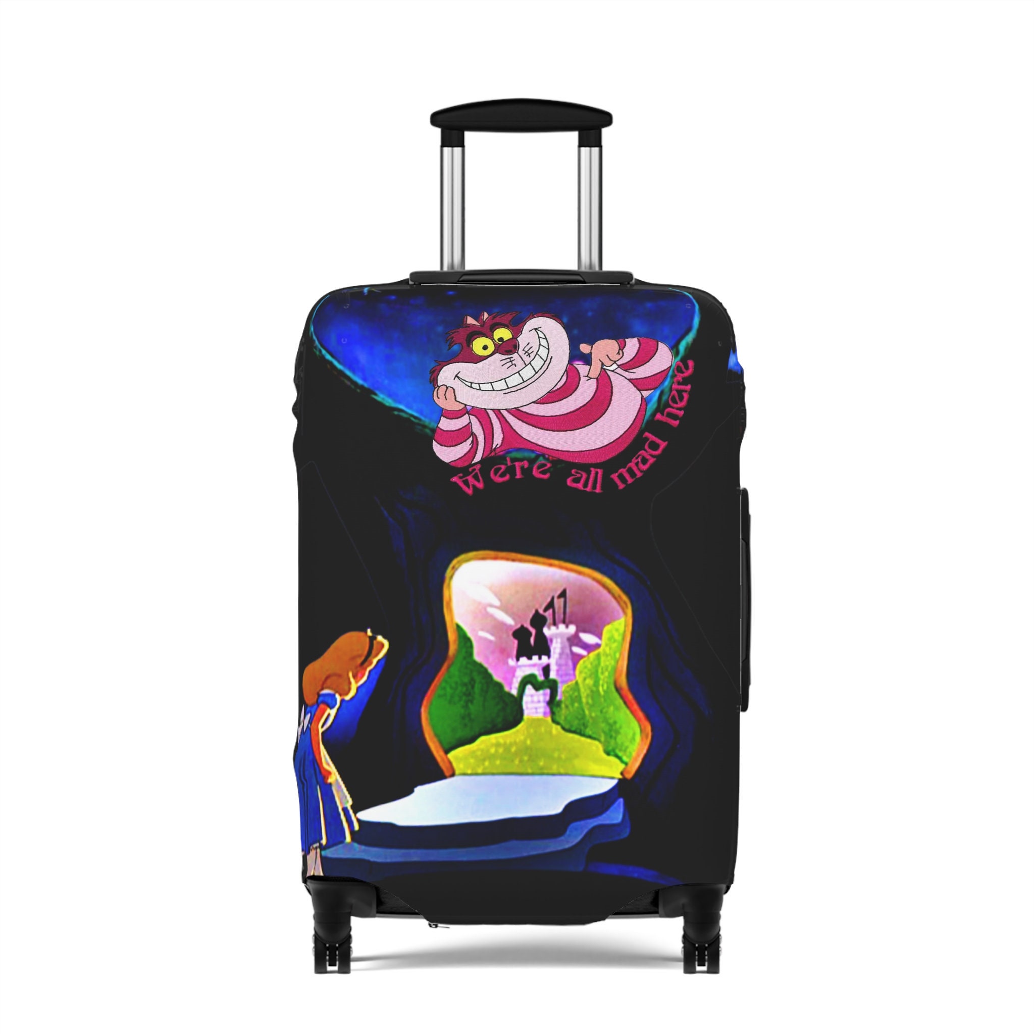 Alice in Wonderland Cheshire cat Luggage Cover