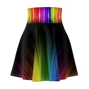 Rainbow Pride Women&#39;s Skater Skirt
