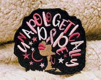 Unaplogetically Dope Breast Cancer Awareness Iron-on Patch
