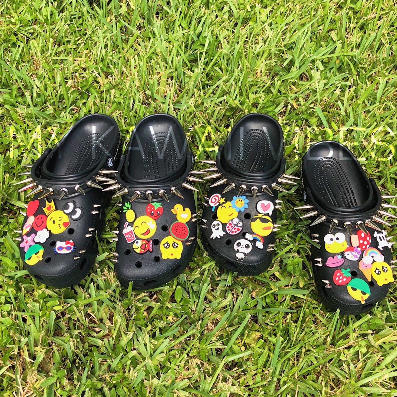 CUSTOM CROCS / goth crocs the kawaii crocs Etsy
