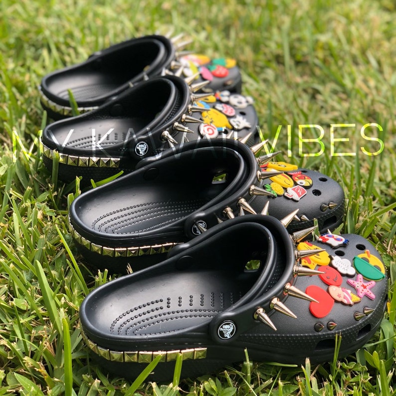  CUSTOM CROCS  goth crocs  the kawaii crocs  Etsy