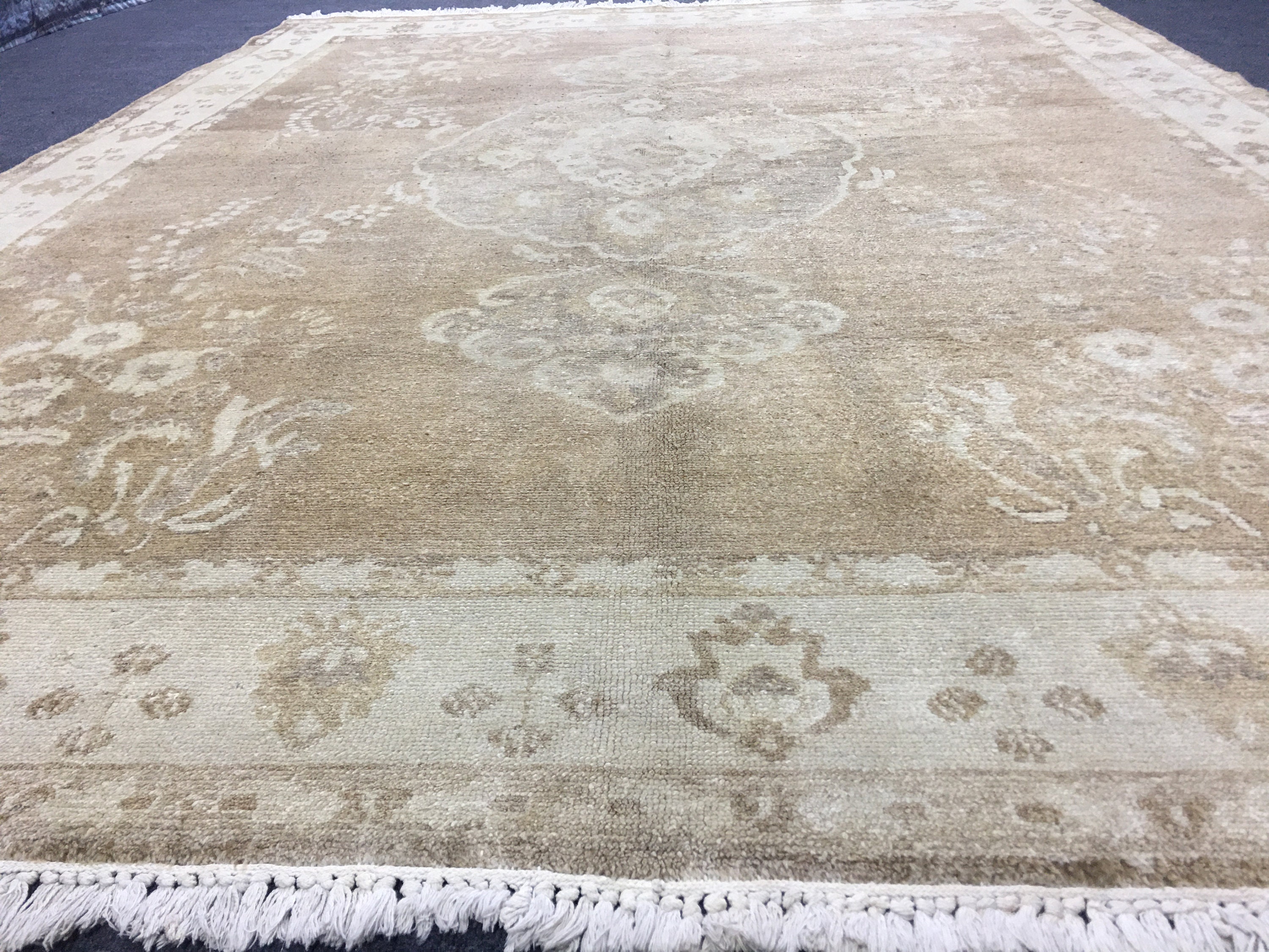 7x9 Turkish vintage rug Neutral vintage area rug 7x9 Rug Etsy