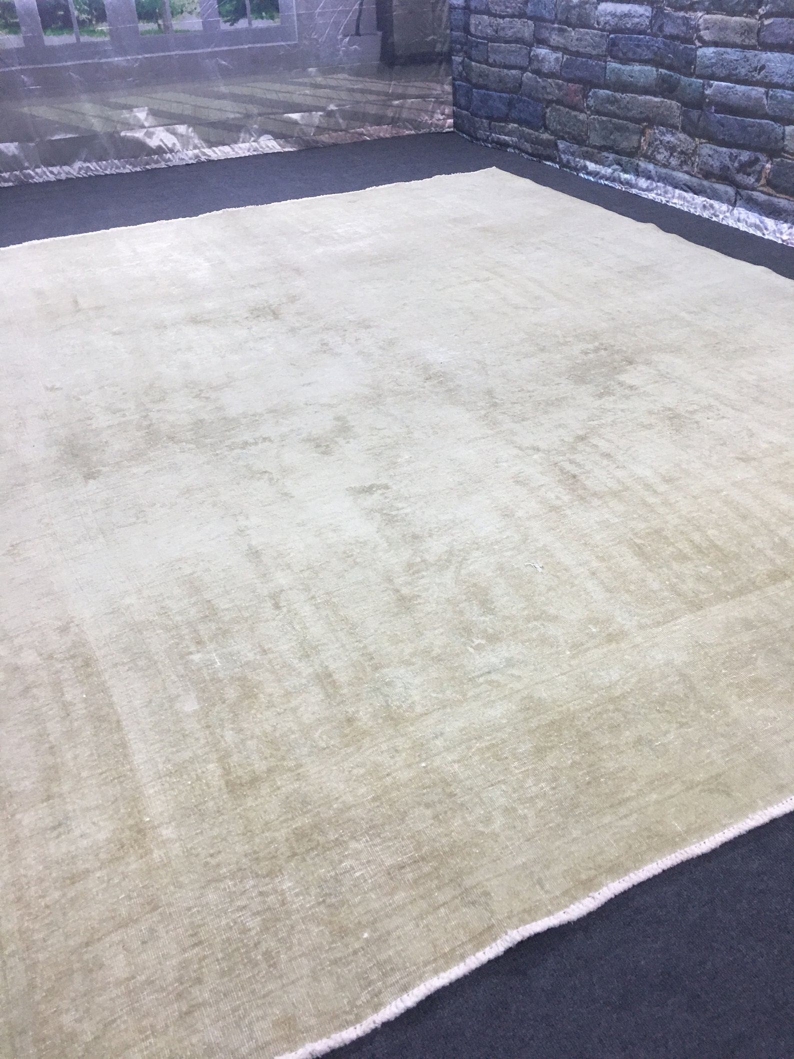 10x12 Neutral vintage area rug Oversized rug Vintage persian Etsy