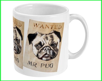 Pug mug tells old dog he's wanted