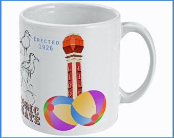Margate mug is a saucy seaside art deco vintage souvenir