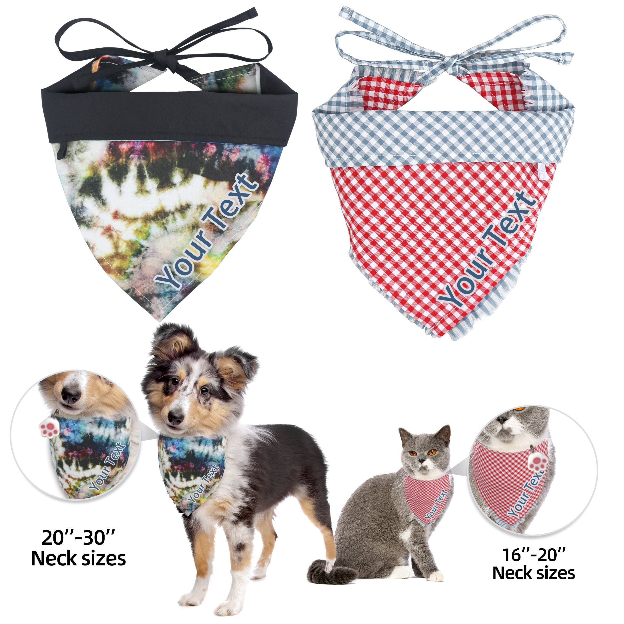 Trendy Cute Pet Bandanna Collar Small Dog Cat Neck Strap Scarf Bandana Trendy Cute Pet Bandanna Collar Small Dog Cat Neck Strap Scarf Bandana