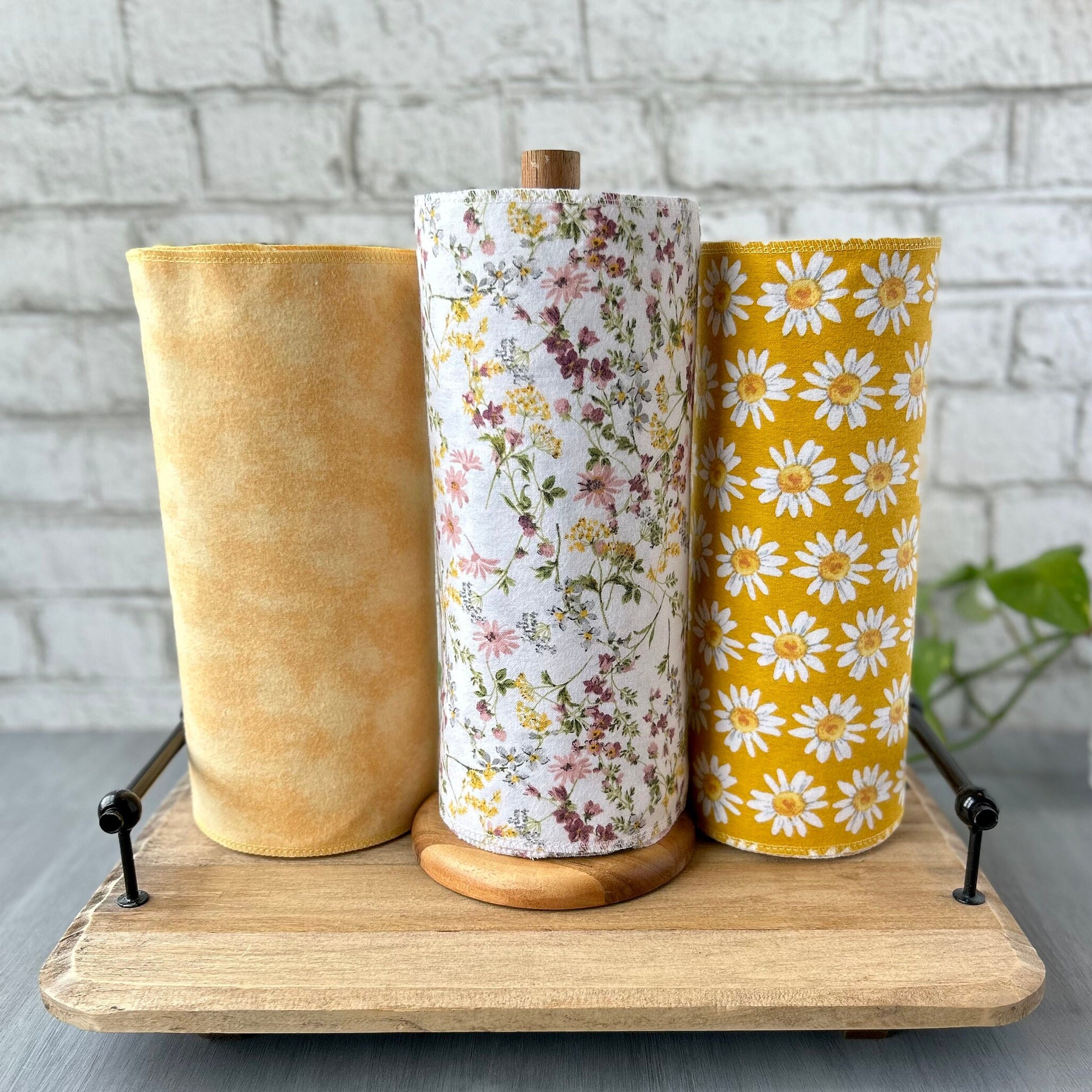 Reusable Unpaper Towels, Paperless Towels, Eco Friendly,  Zero Waste Kitchen, Washable, Sustainable Living, Set of 12, Measures 12” x 11”