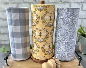 Paperless Paper Towels, Unpaper Towels, Reusable Cloth Towels,  Washable, Flannel Paper Towel, Environmentally Friendly, Set of 12, 12”x11”