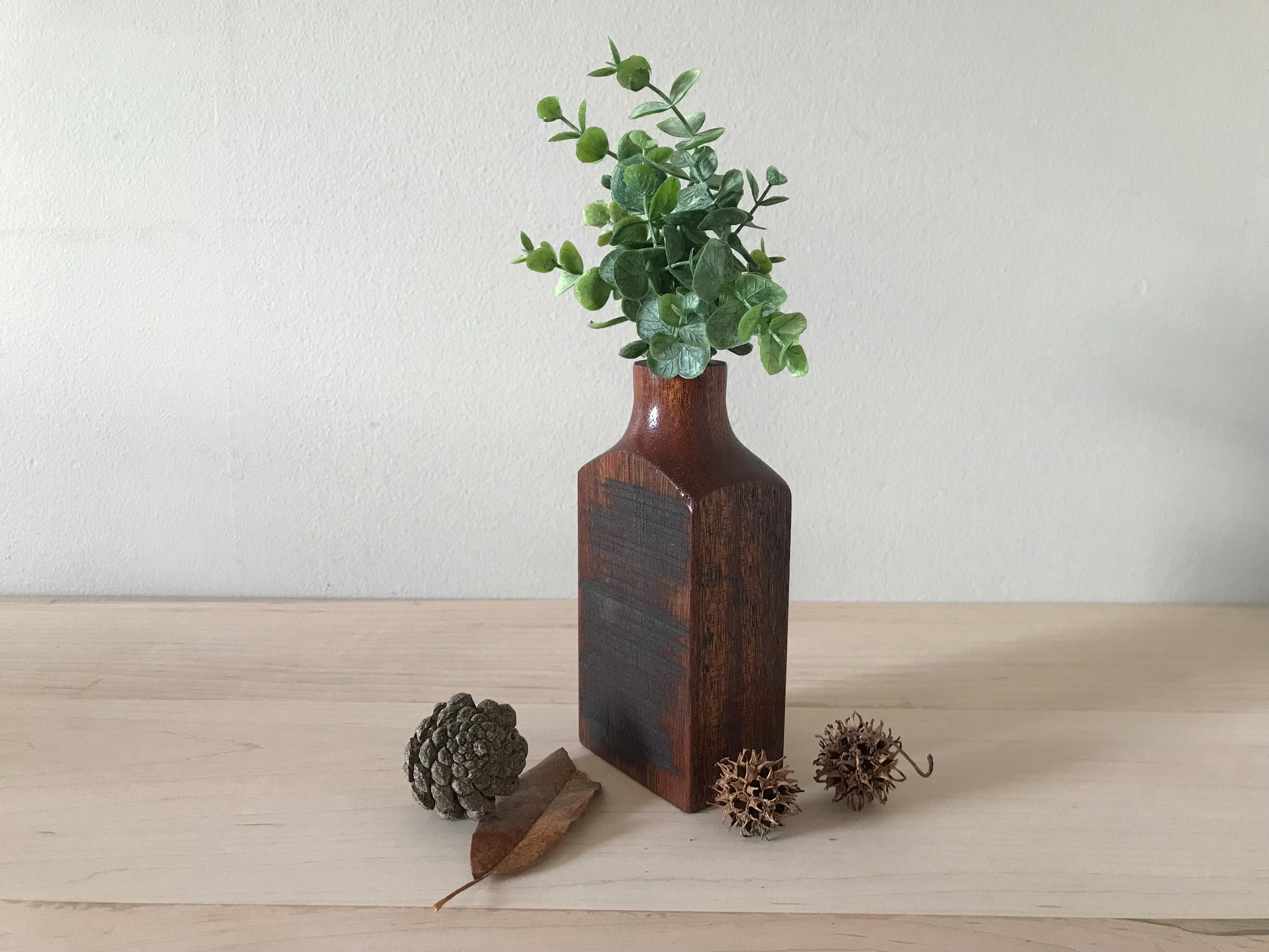 木製　花瓶　花器　3点セット 木製花瓶（3個セット） - Etsy 日本