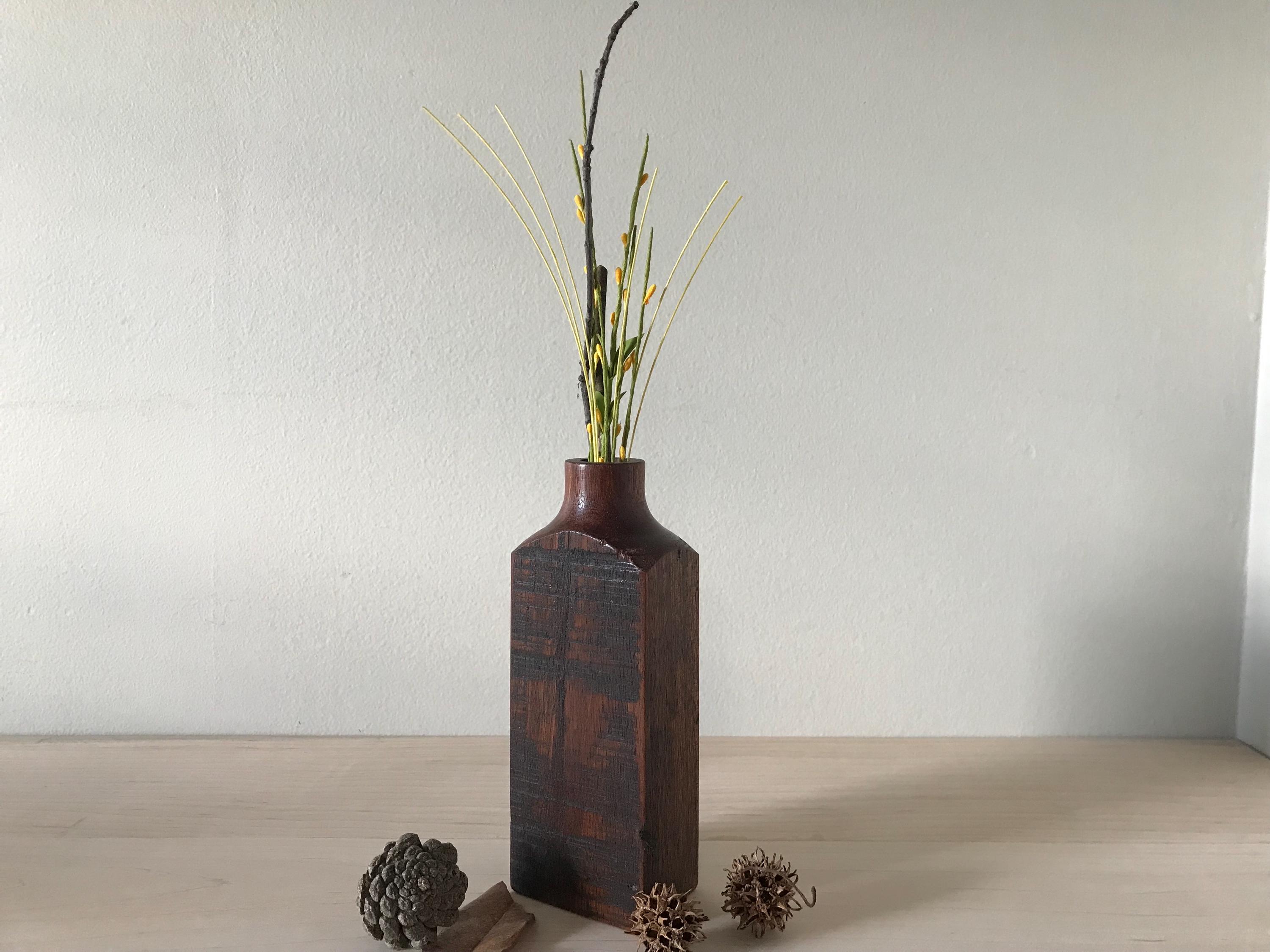 木製　花瓶　花器　3点セット 木製花瓶（3個セット） - Etsy 日本