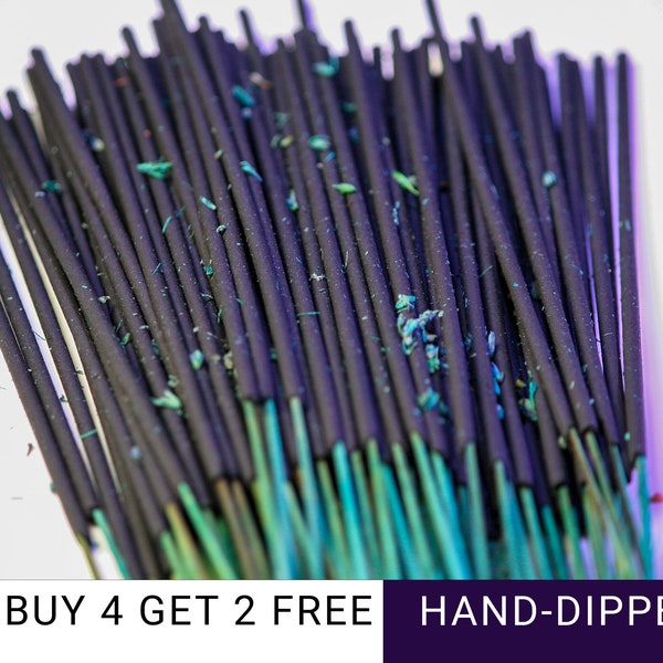 100 Incense Sticks Hand Dipped Premium - Buy 4 Get 2 FREE
