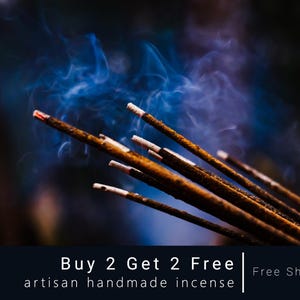Artisan Incense Sticks - Buy 2 Get 2 Free with Free Shipping