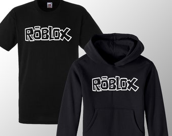 Roblox Merch Etsy - black playstation hoodie roblox