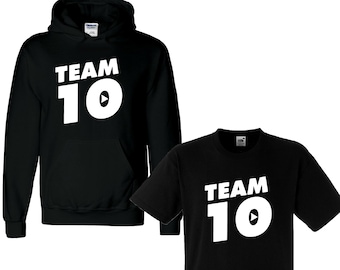 Team 10 Kids Etsy - official jake paul team 10 merch roblox