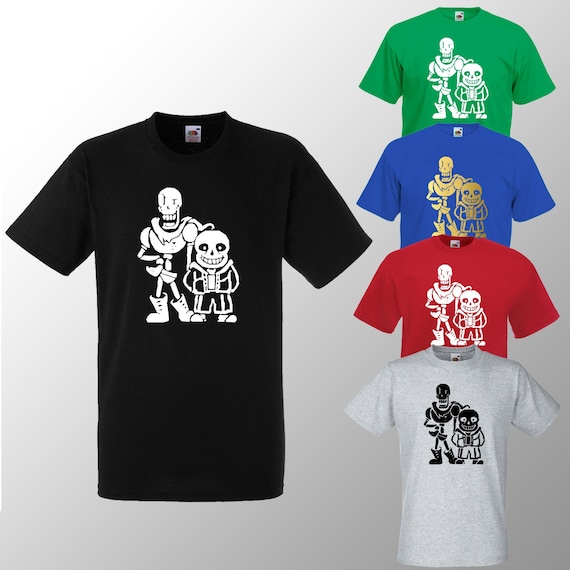 New Kids Undertale Sans Papyrus Hoodie T Shirt Gaming Boys Etsy - underfell sans shirt roblox t shirt designs