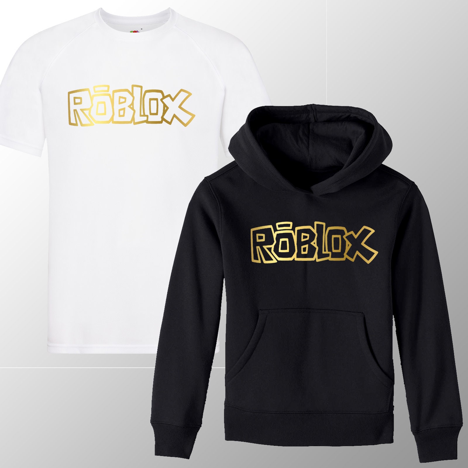 Kids Roblox Gaming Hoodie T Shirt Youtuber Boys Girls Hoody Etsy - roblox black t shirt hoodie