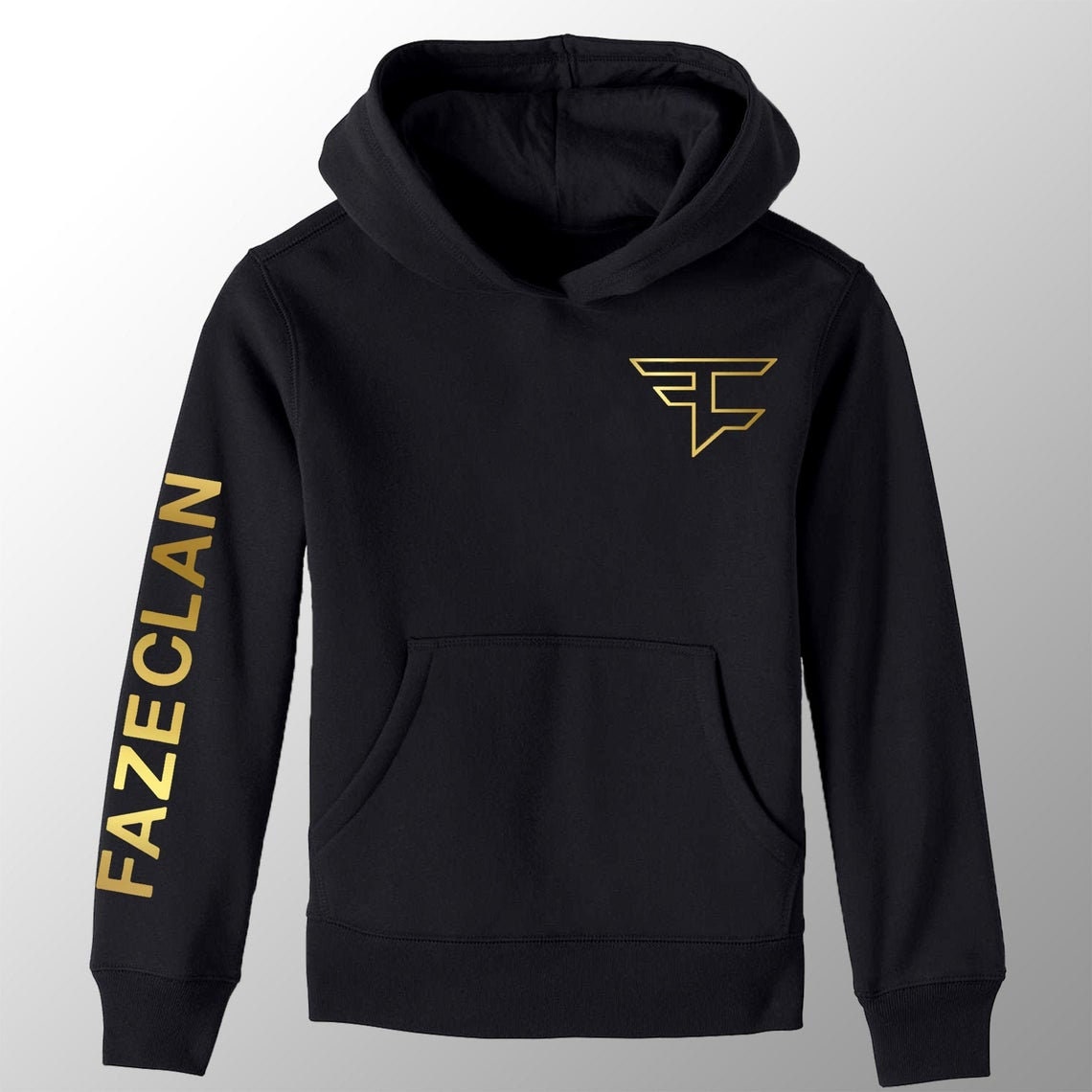 Kids Fazeoutline Hoodie / T Shirt Up Clan Battle FC Youtuber Merch Ga…