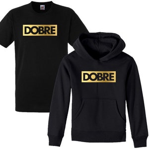 Kids Dobre brothers Marcus Lucas Merch Kids Boys Girls Hoodie T shirt Jumper youtube Merch Gift Hoodie Boys Girls Top Jumper gold print