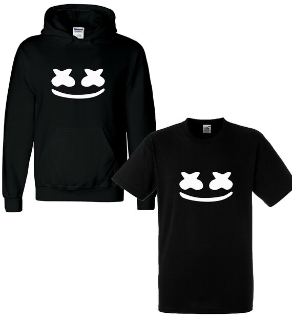 marshmello smile hoodie