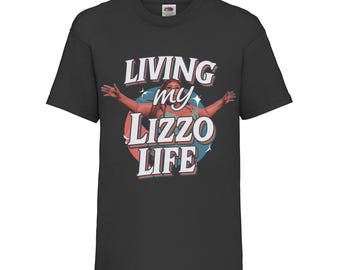 Kids Unisex 'Living my Liz life', Pop Music T-Shirt, Pop Singer Tour T-Shirt