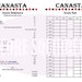 Learn and Play Canasta, Score Sheet, Rules, and Quick Reference Guide ...