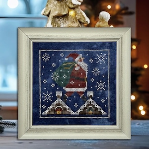 Santa is coming - Christmas cross stitch pattern PDF