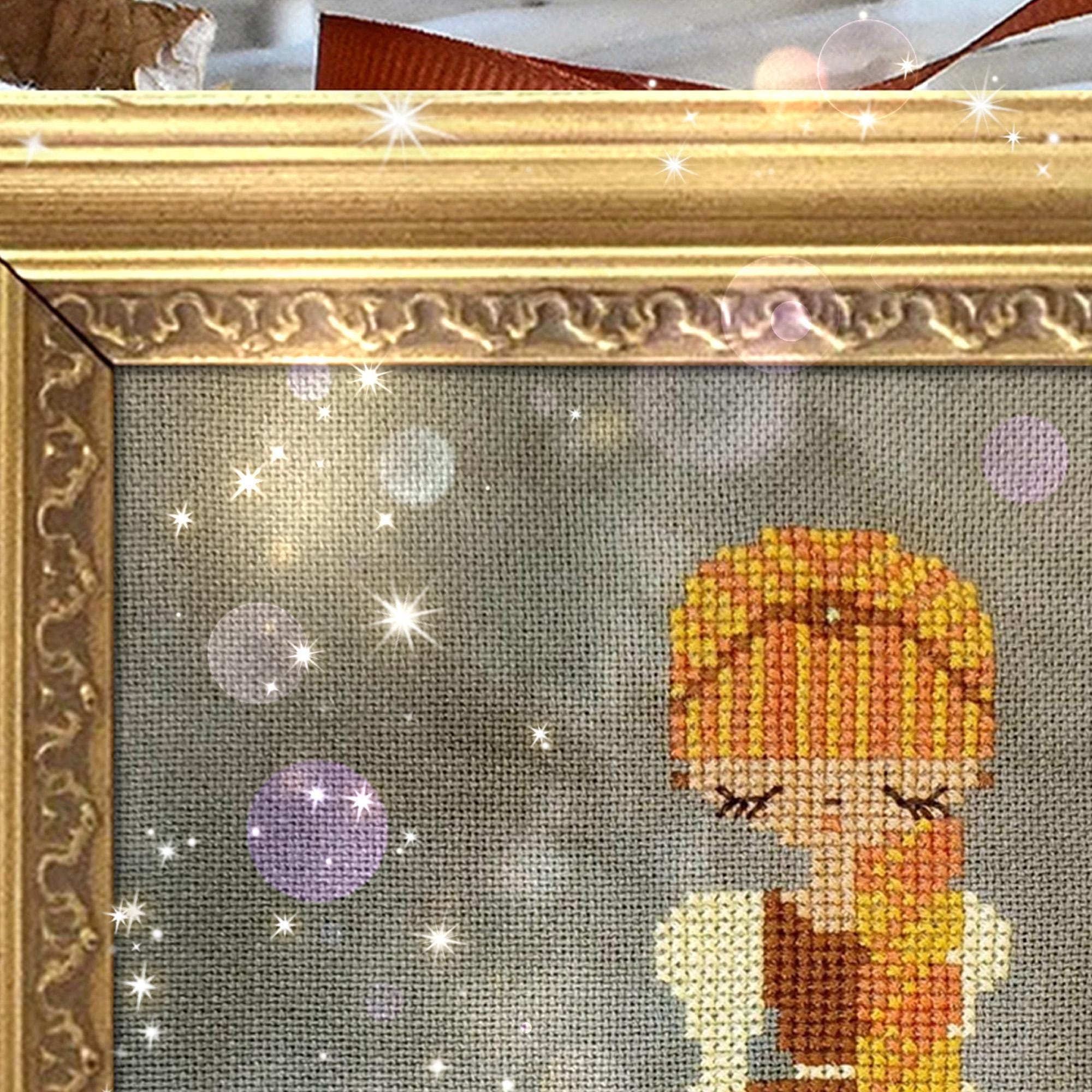 Fairy Cross Stitch Pattern PDF Cute Flower Girl Counted Chart for ...